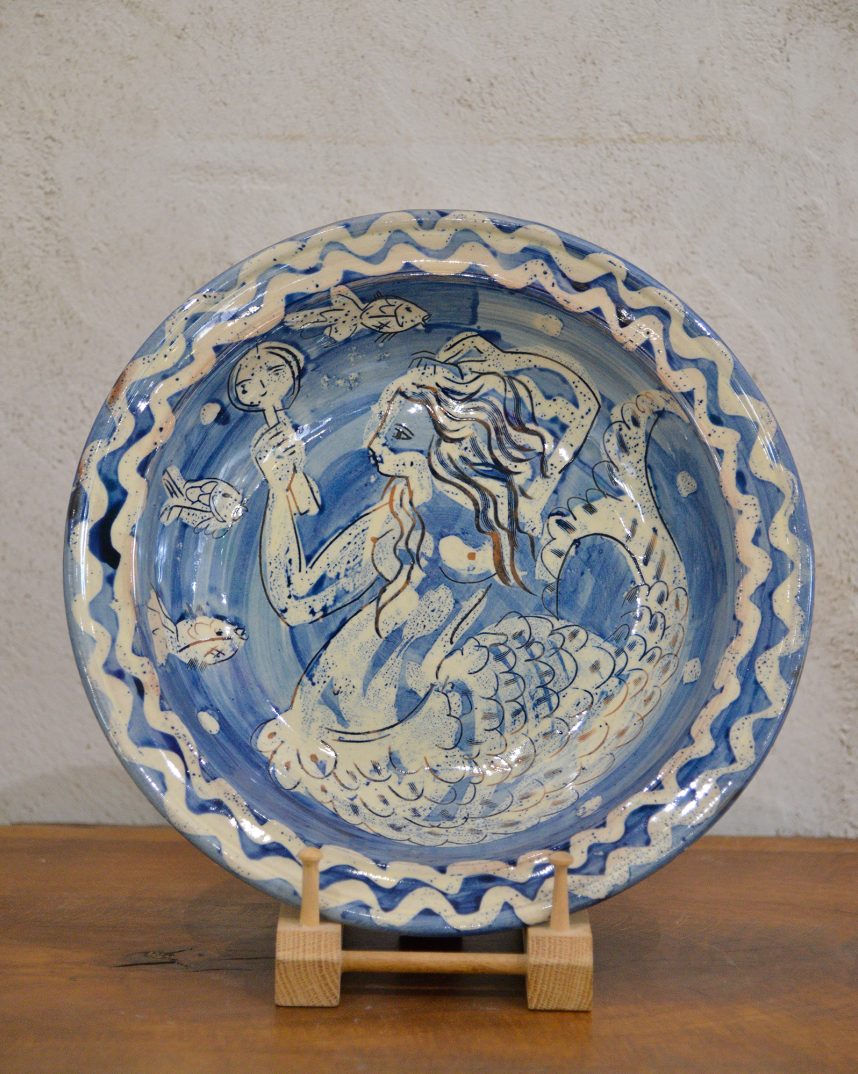 Sgraffito Dish