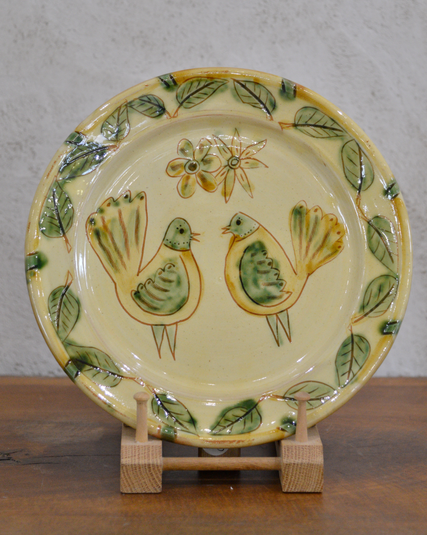 Sgraffito plate