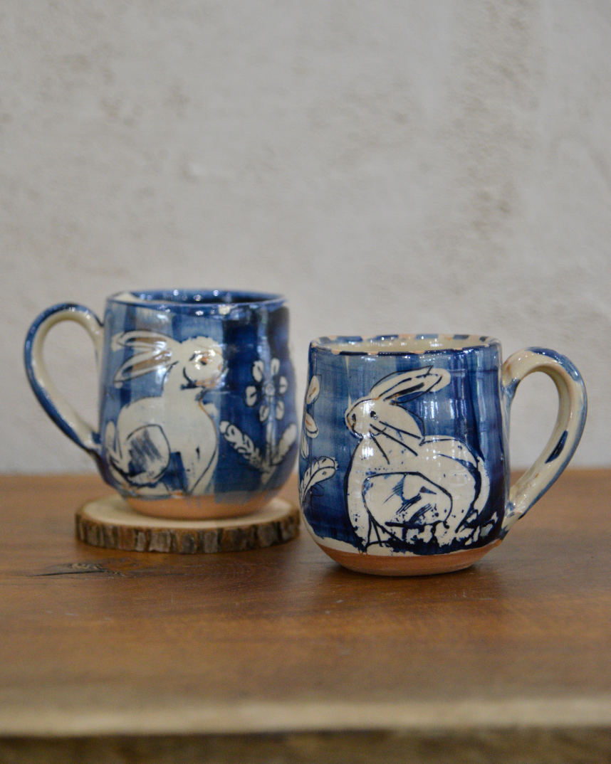 Sgraffito mugs