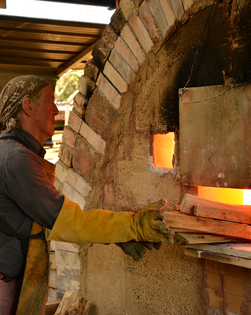 Jim side stoking Flames