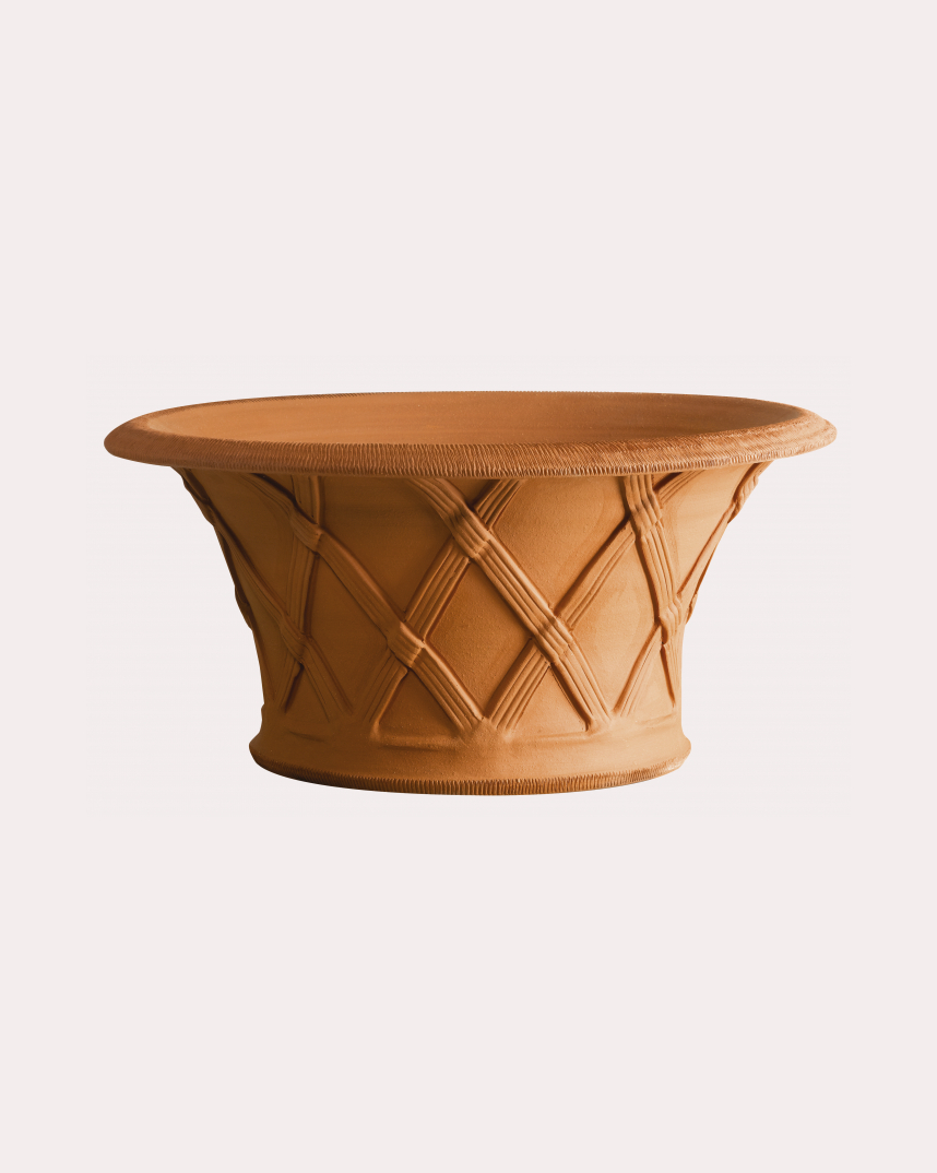 Shallow Basket Flowerpot