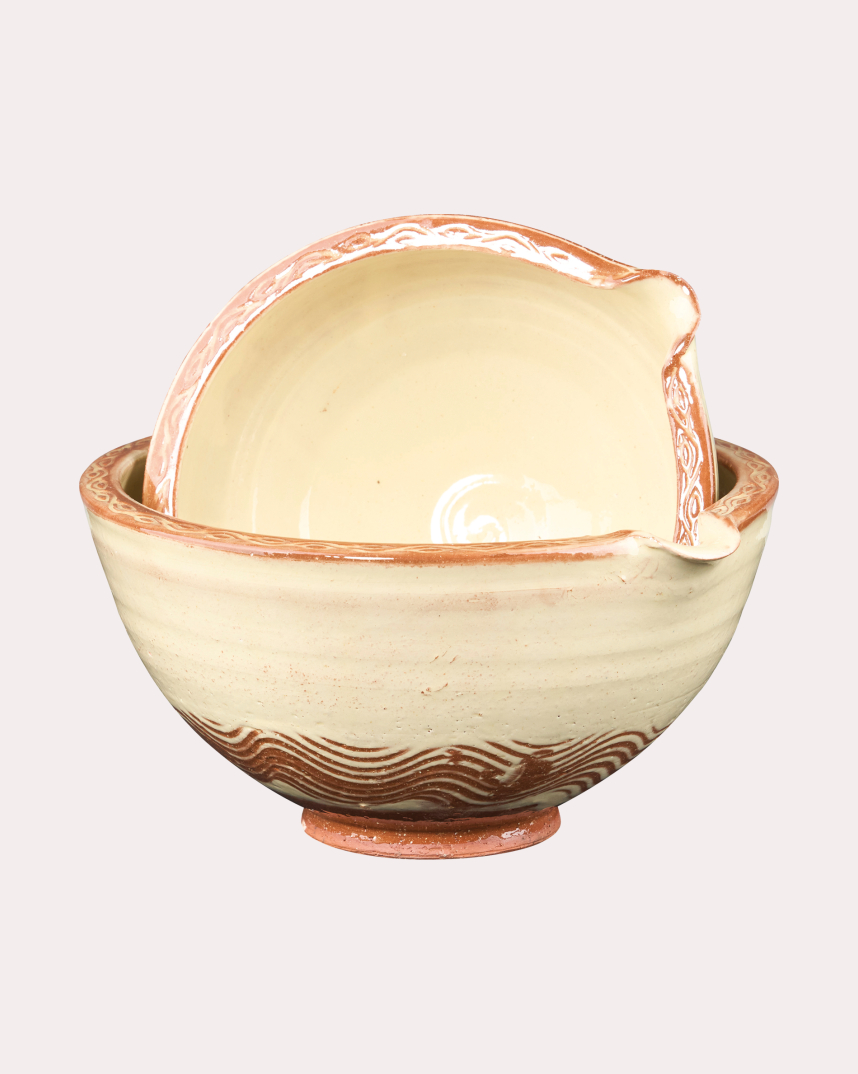 Set of Adam Keeling Lipped Bowls
