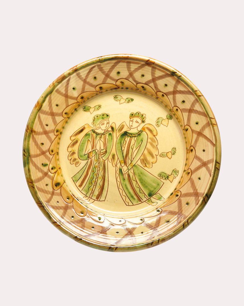 Angels & Hearts by Jim and Dominique Keeling Whichford Pottery