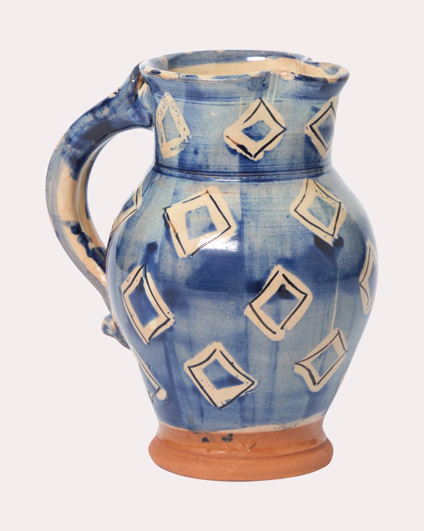 Diamonds - Jug by Jim and Dominique Keeling Whichford Pottery
