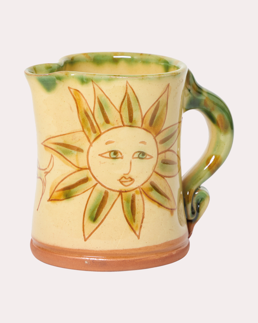 Sun - Jug byJim and Dominique Keeling Whichford Pottery