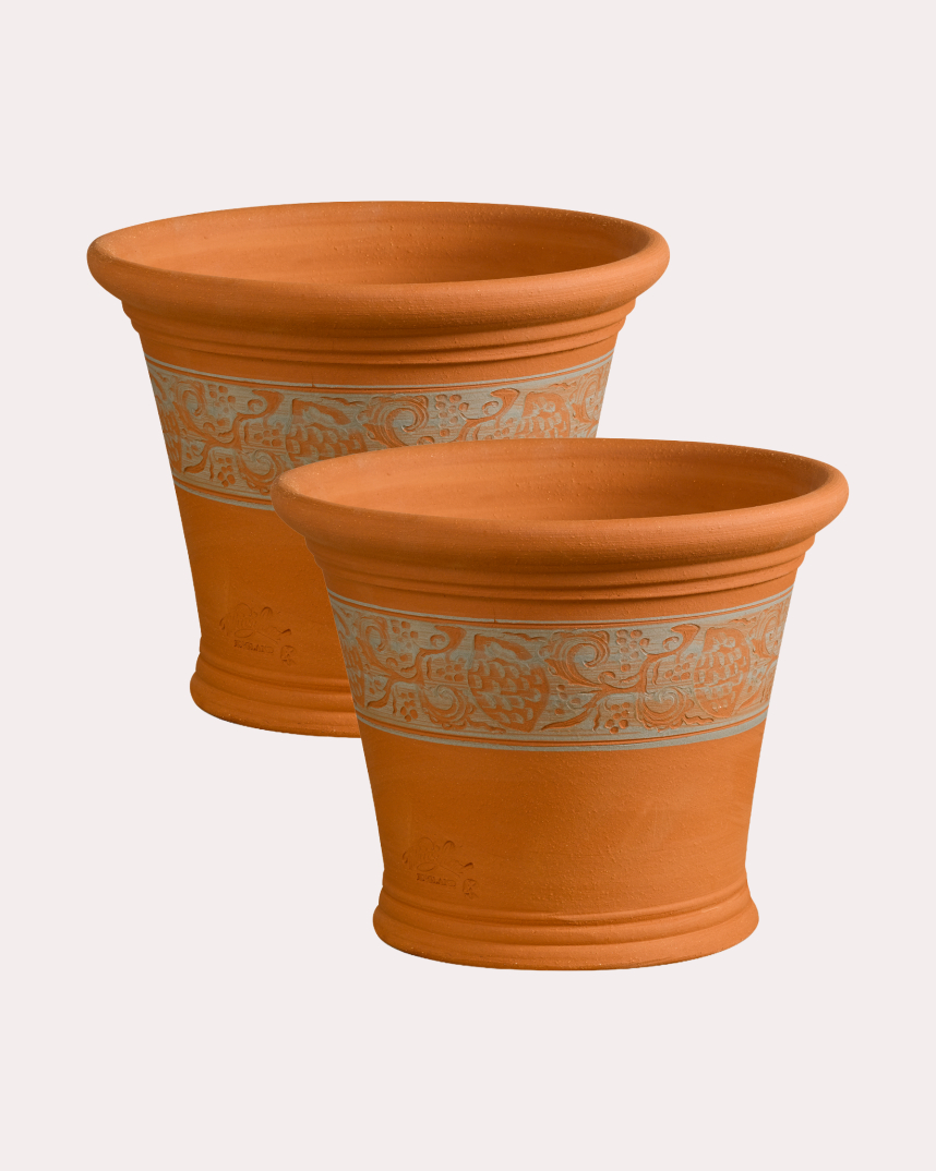 Set of Two Sicilian Lemon Pots