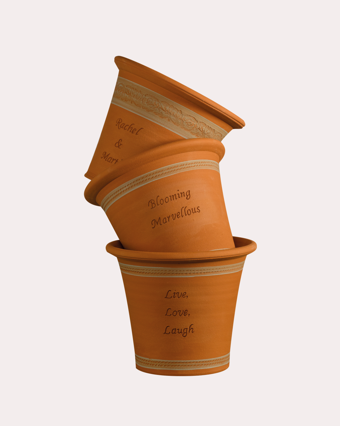 Three word Personalised Pot Whichford Pottery