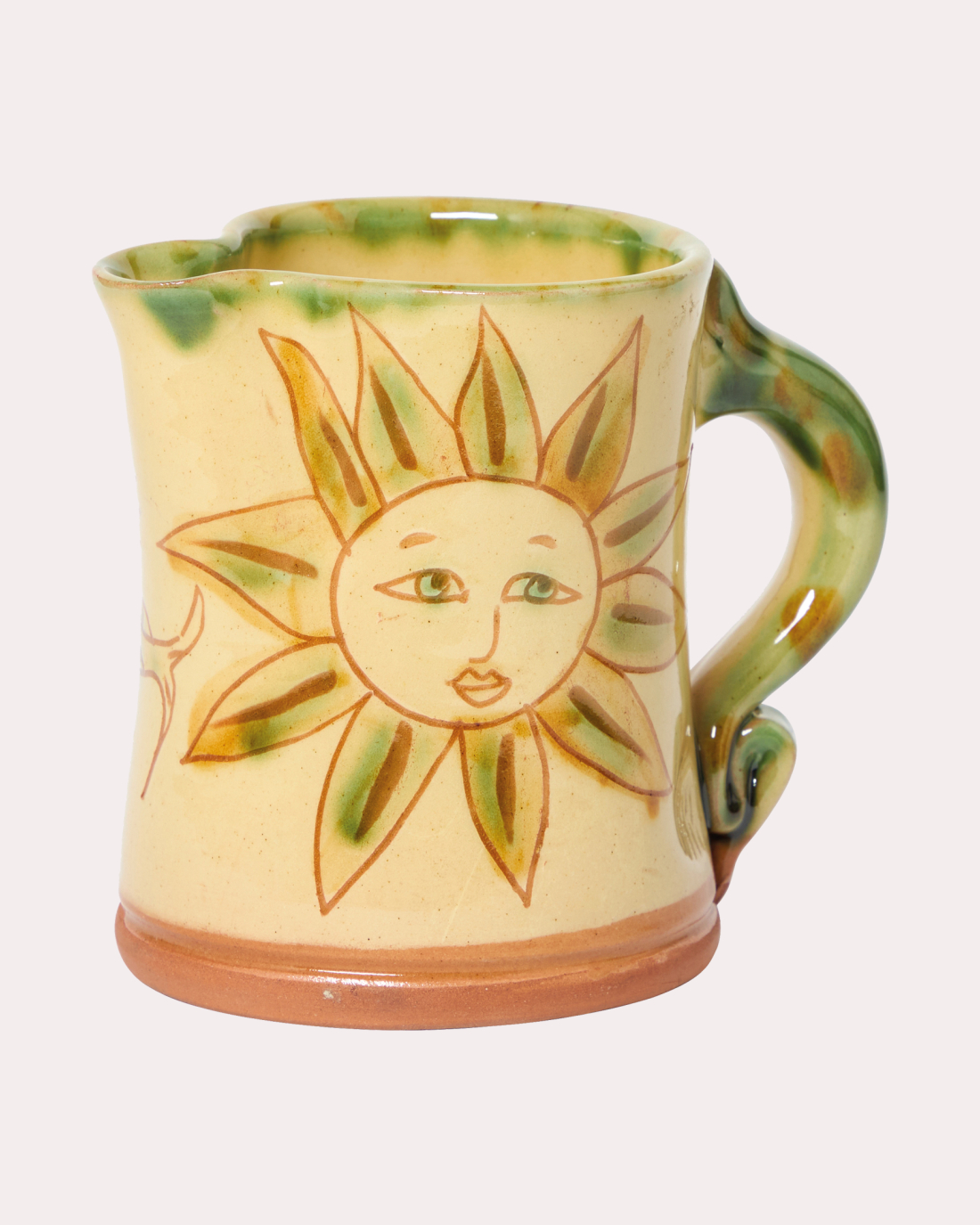 Sun - Jug byJim and Dominique Keeling Whichford Pottery