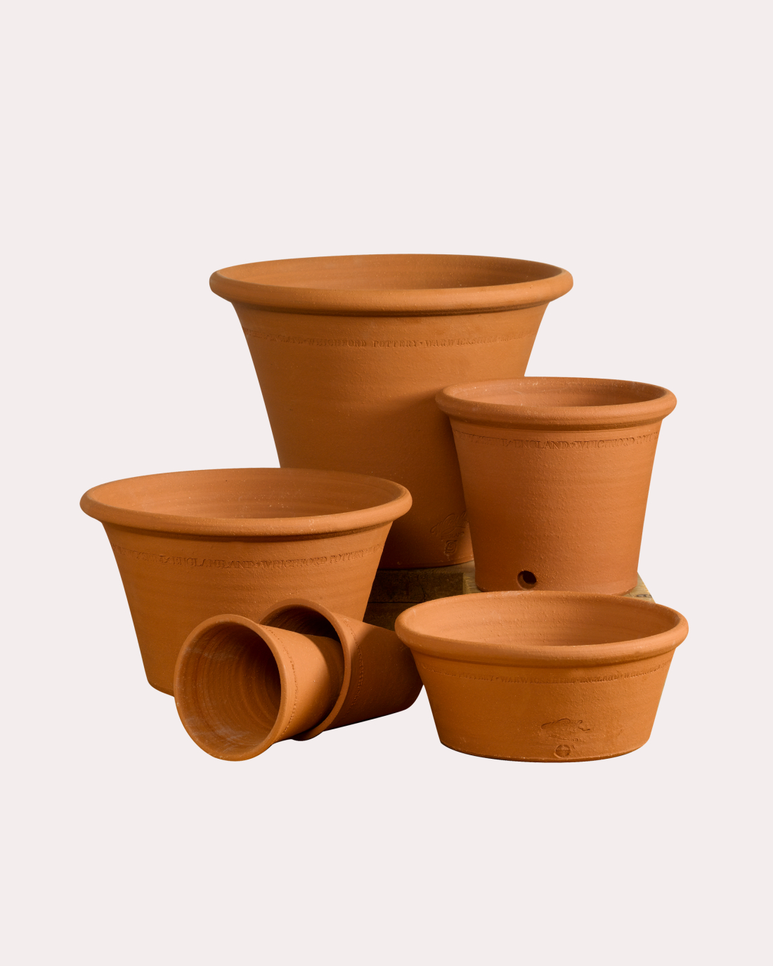 Handmade Flowerpots by Whichford Pottery 