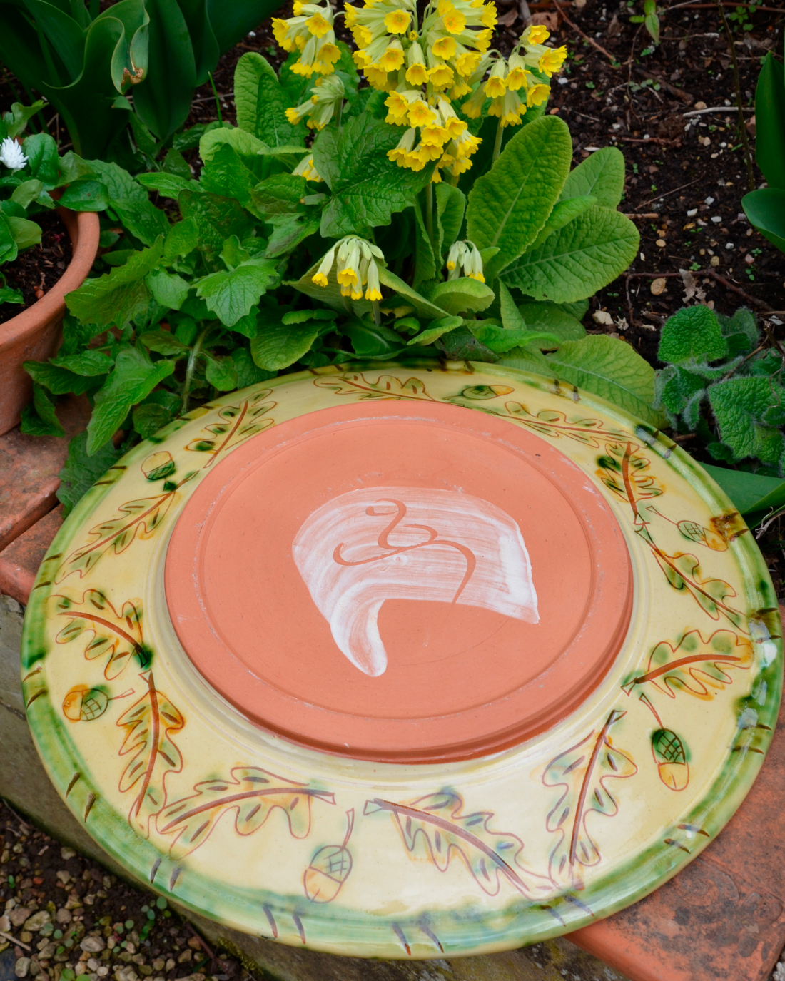 Sgraffito tableware by Jim & Dominique Keeling