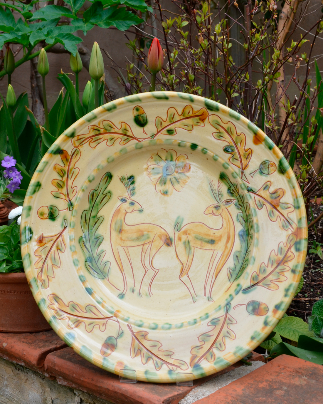 Sgraffito Tableware by Jim & Dominique Keeling