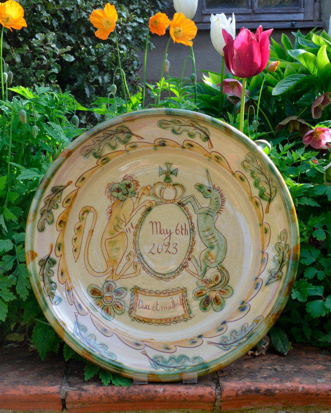 Sgraffito Tableware by Jim & Dominique Keeling