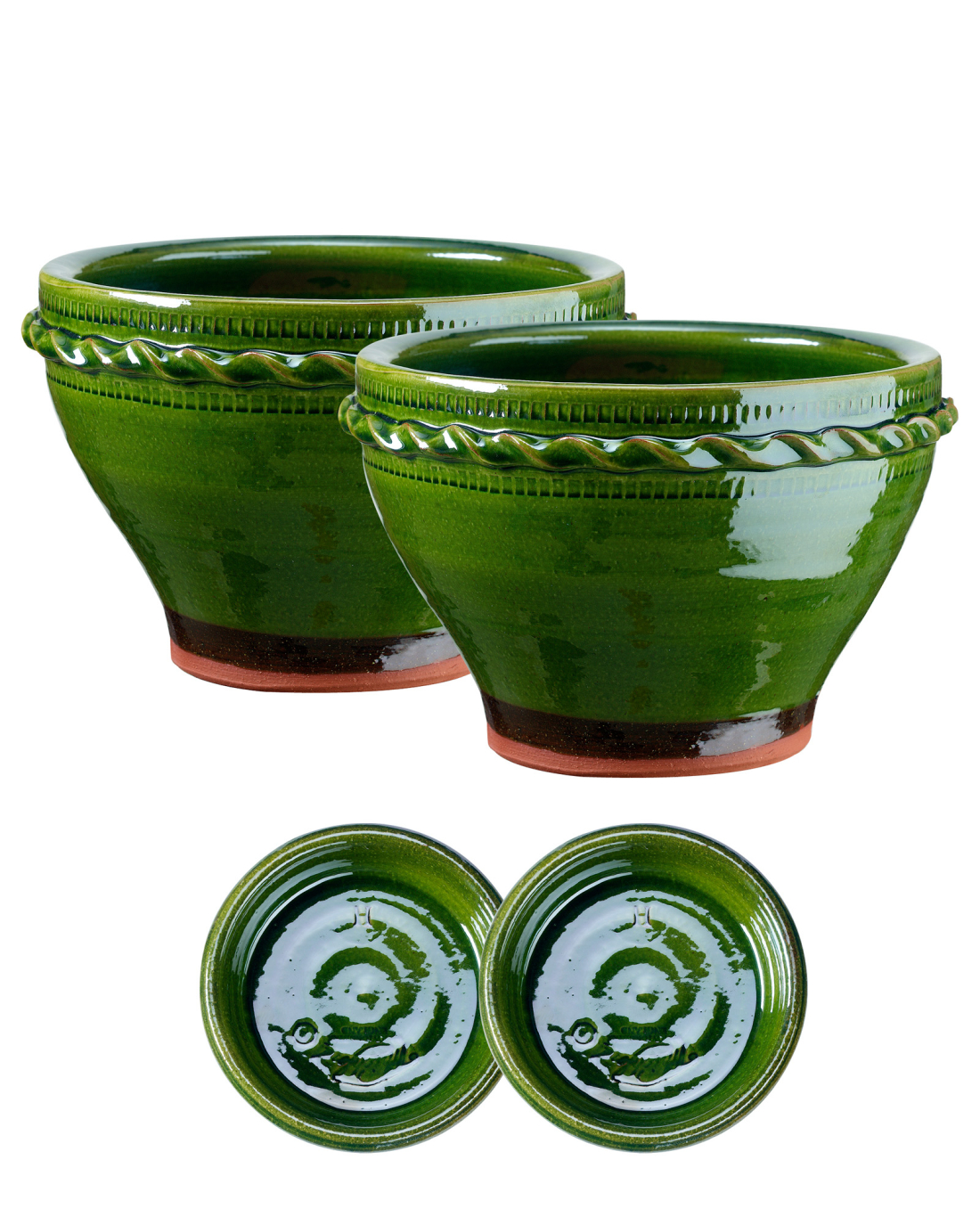 Set of Rose Bowls