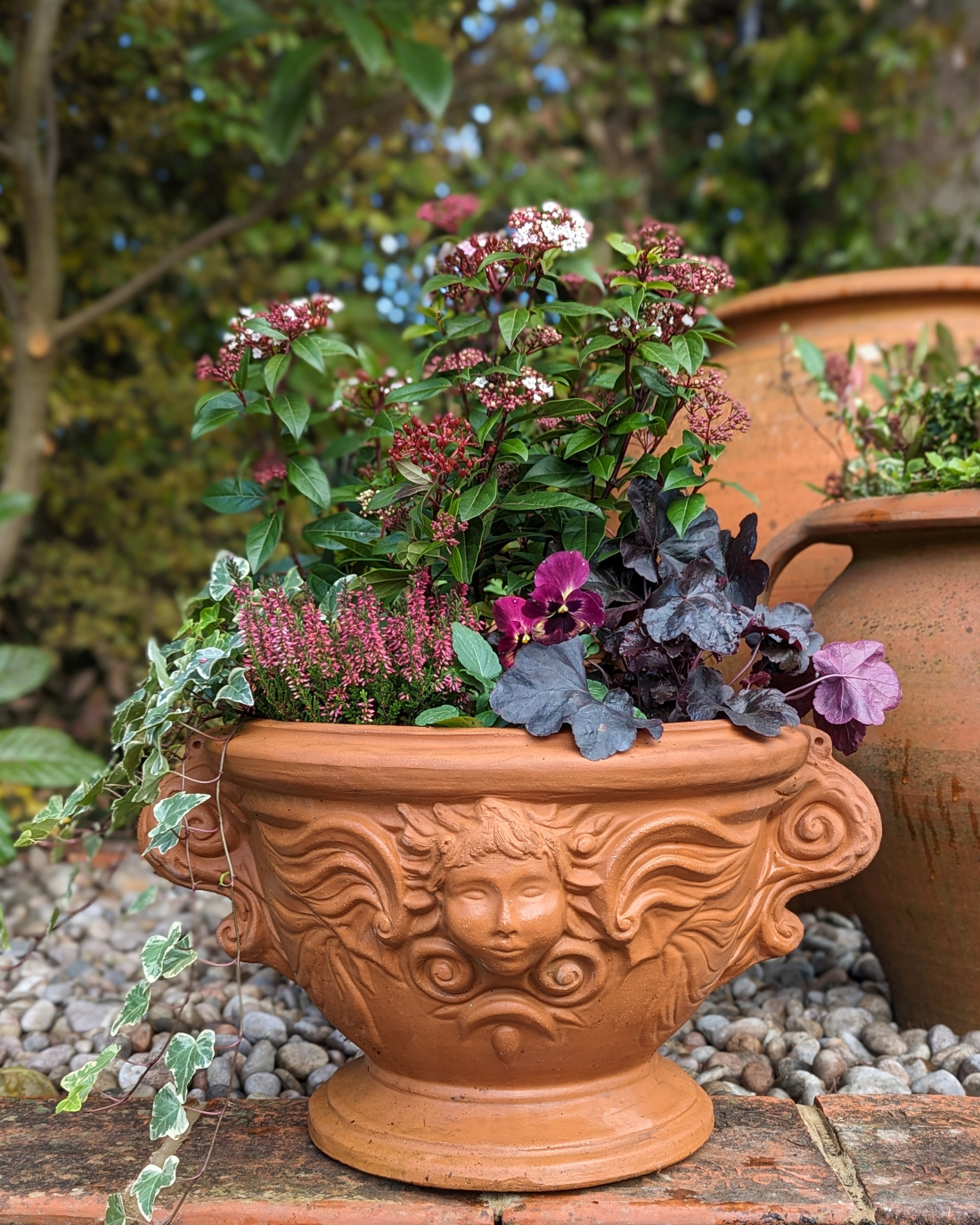 Seraphim Planter in Winter