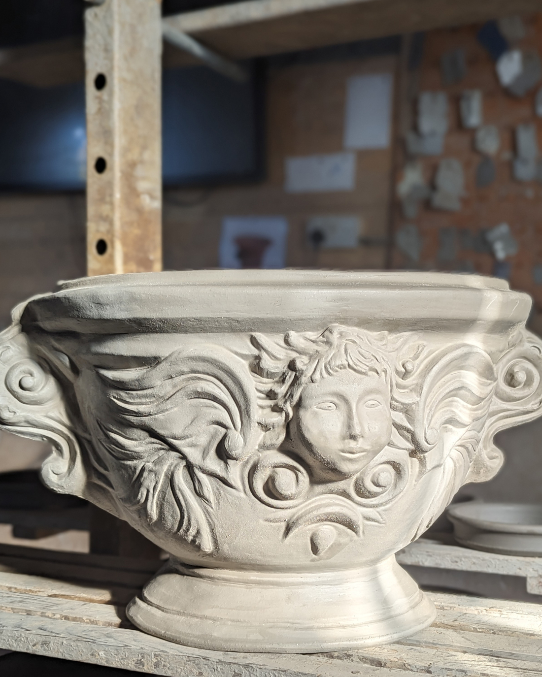 Seraphim Planter drying in workshop