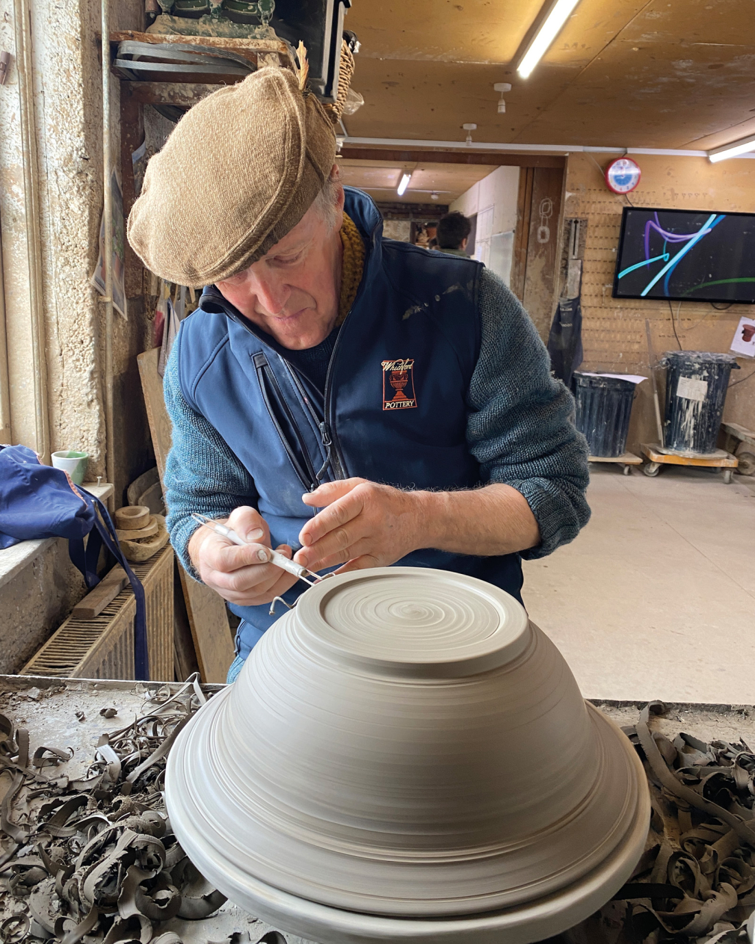 Sgraffito Tableware by Jim & Dominique Keeling