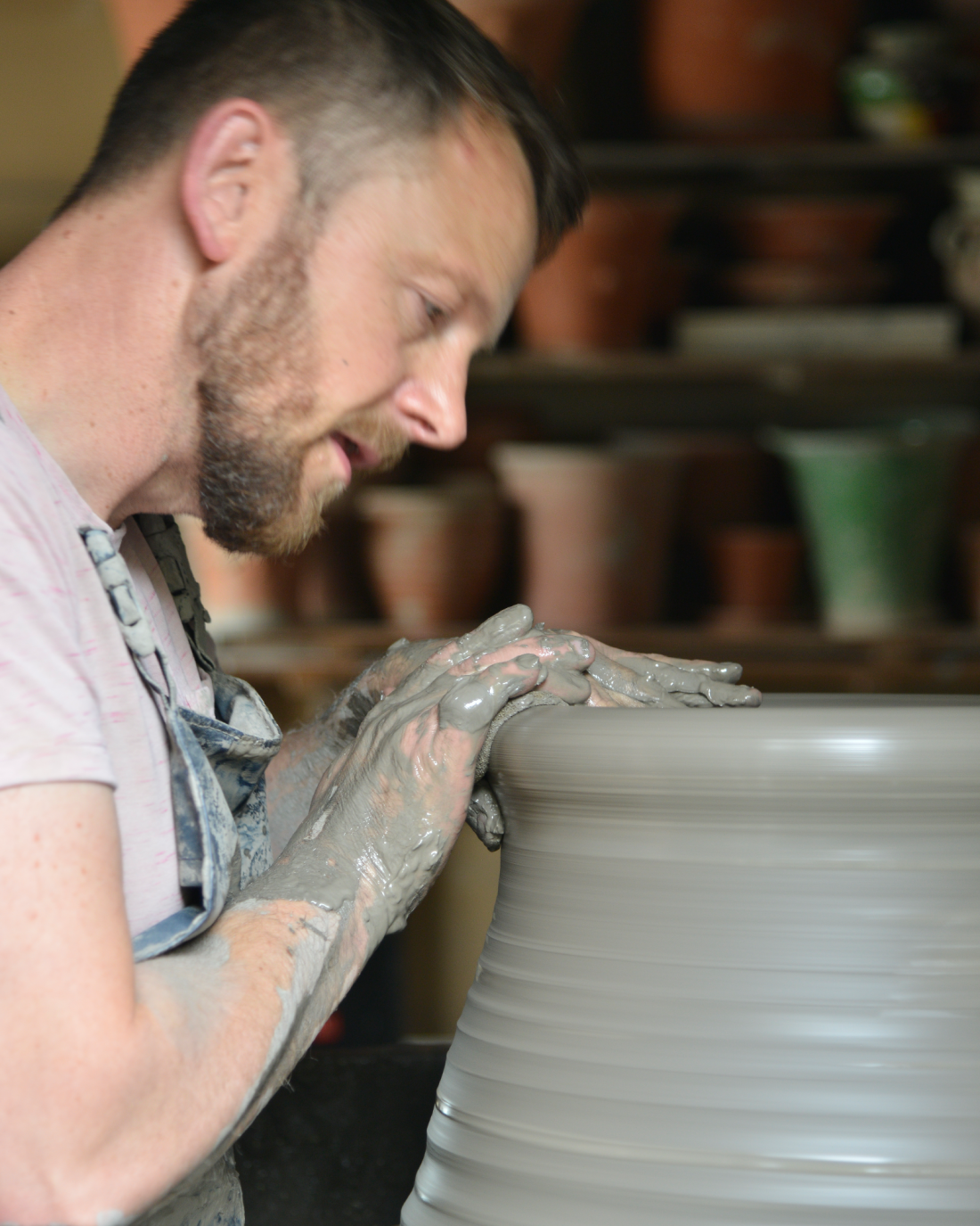 Making an Owl Pot