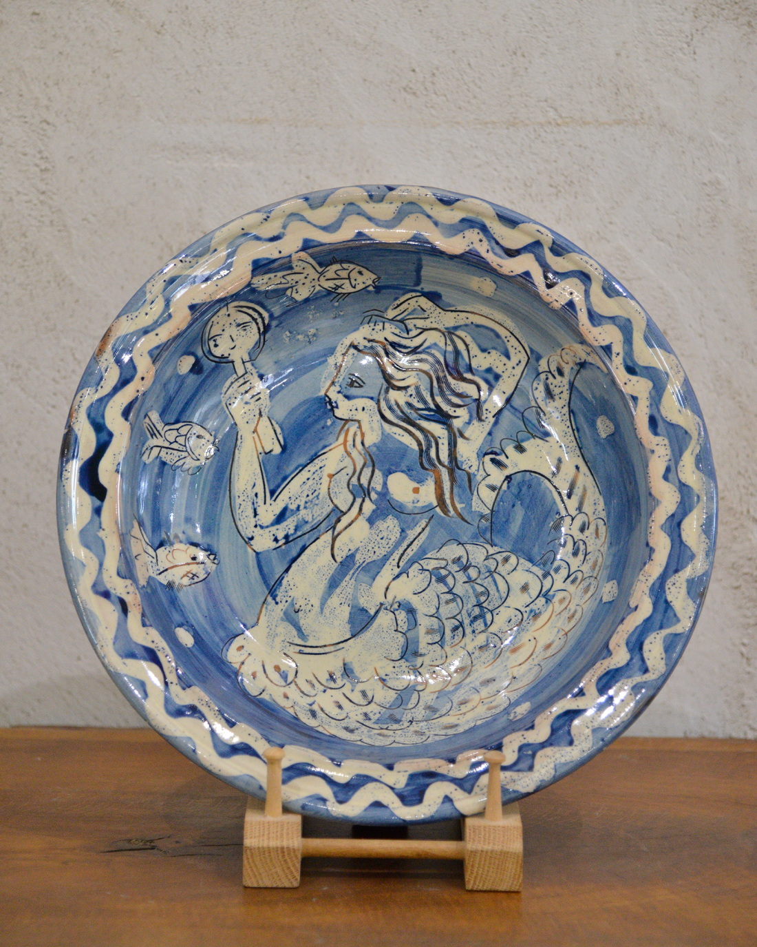 Sgraffito Dish
