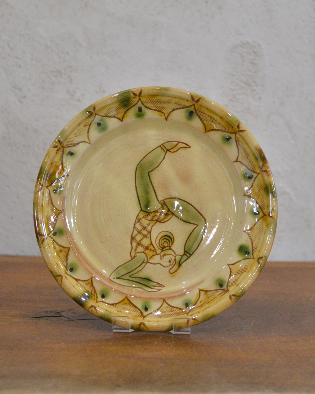 Sgraffito plates