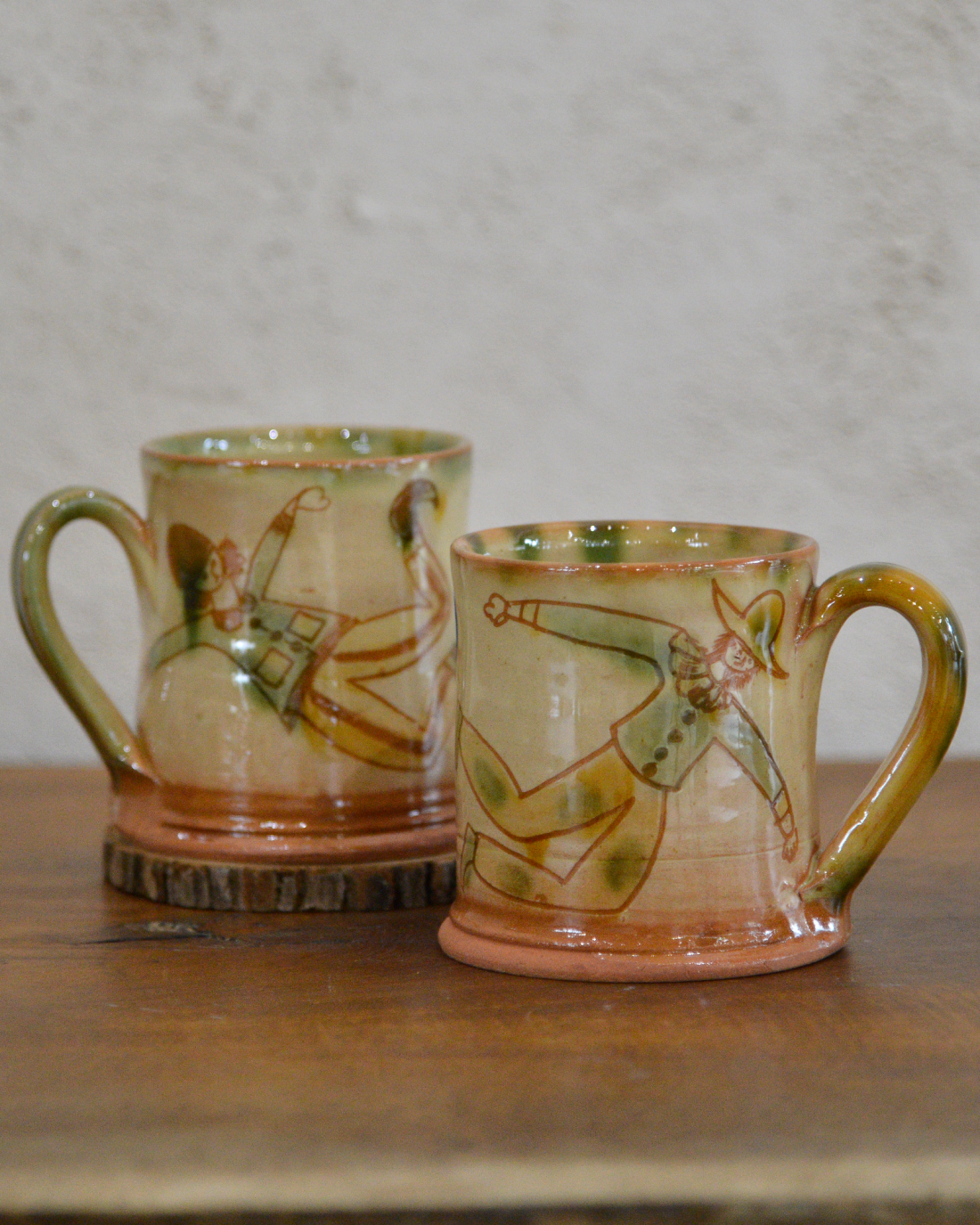 Sgraffito Mugs