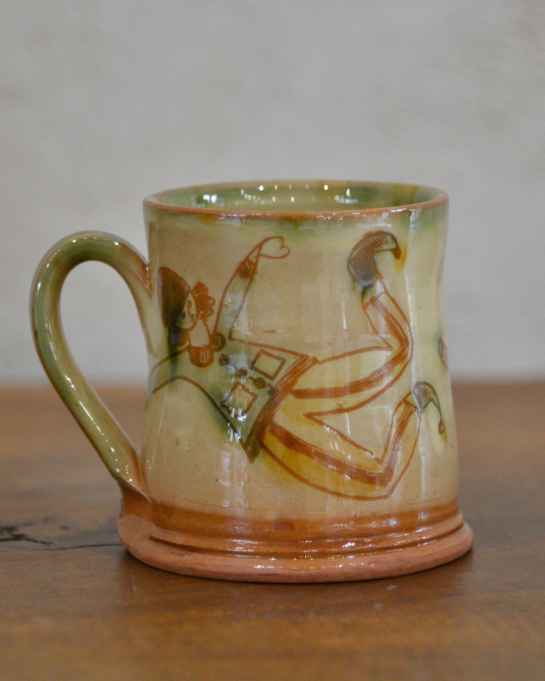Sgraffito mug