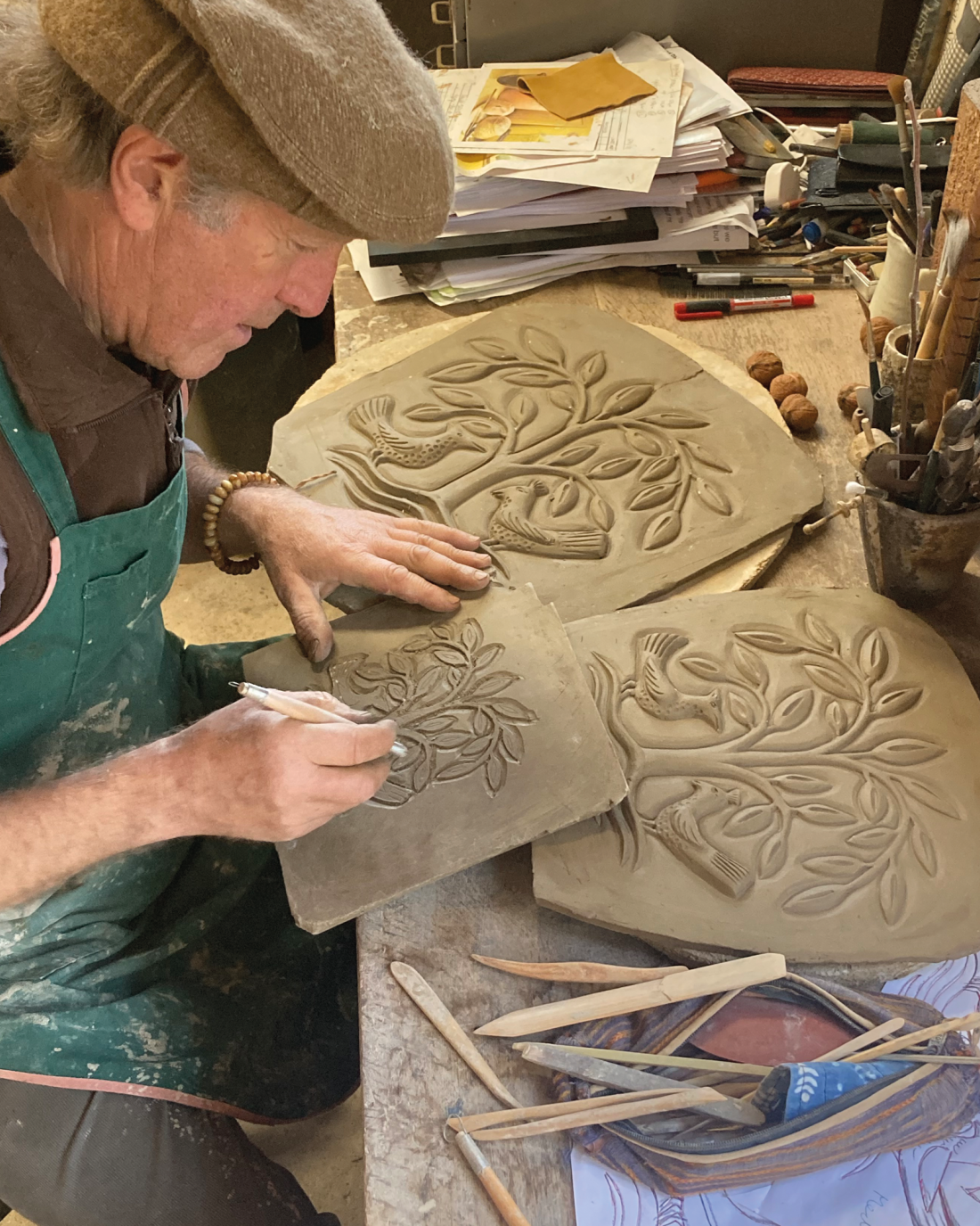 Tree of Life Planter Whichford Pottery