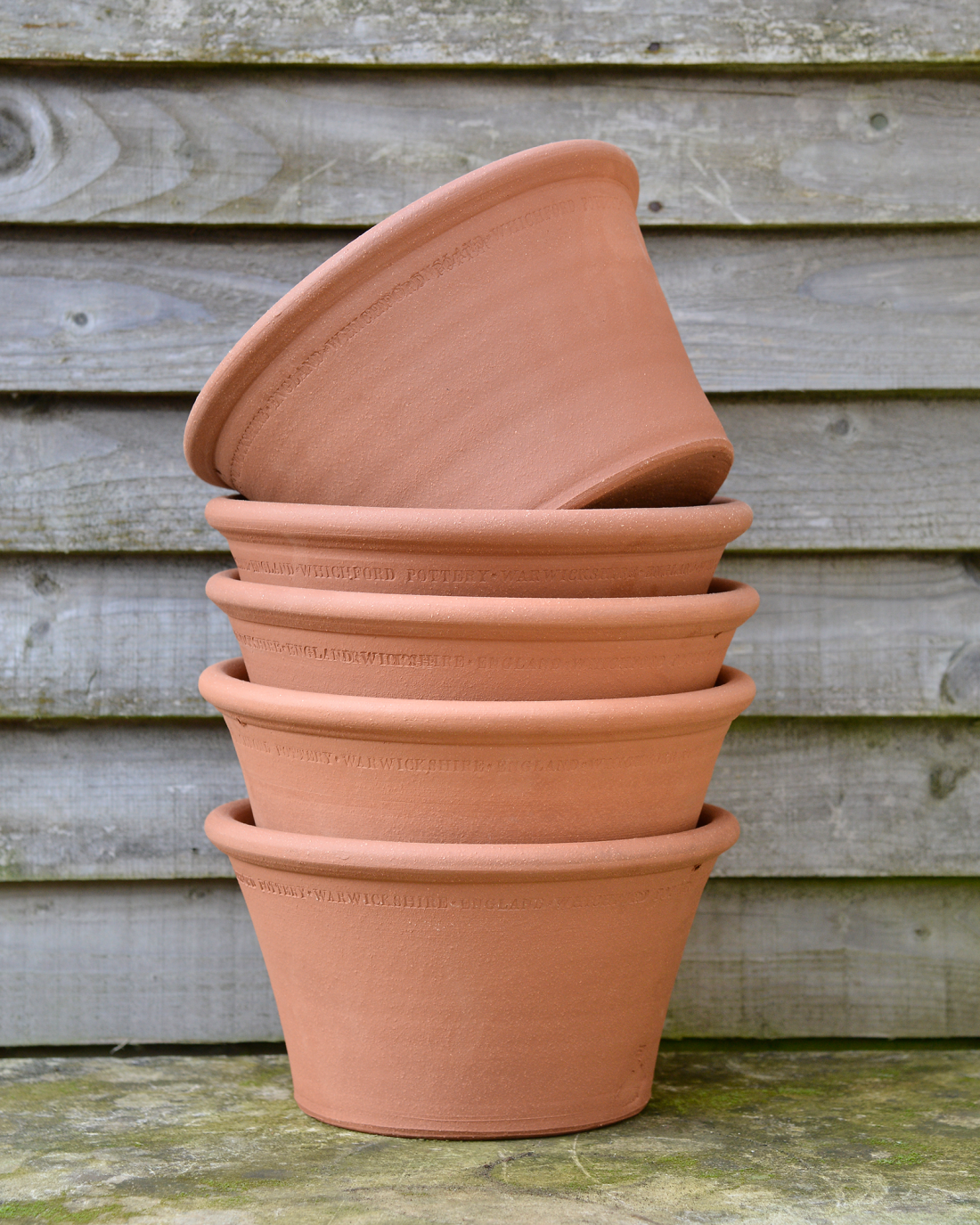 Set of Five Halfpots