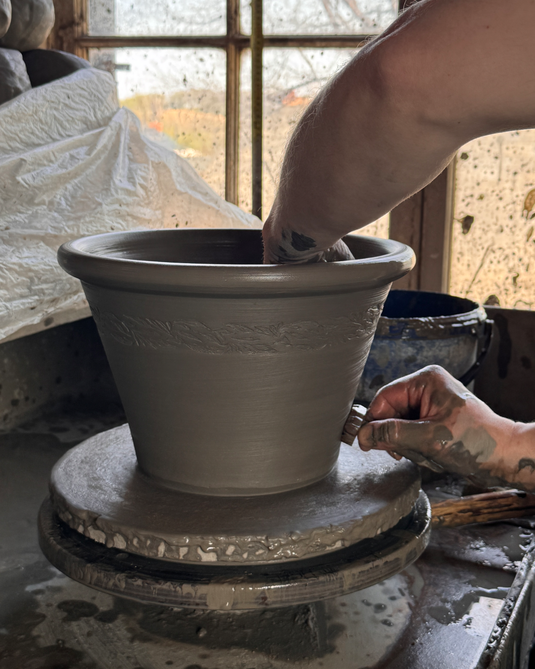 East Fork x Whichford Handmade Terracotta Pots
